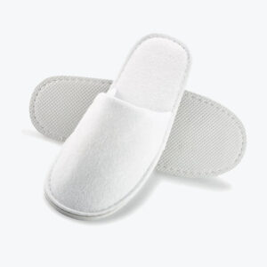 Hotel Unisex Slippers -Closed Toe Non Slip & Towelling