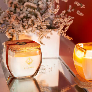 Saudade Candle – Baunilha & Âmbar 200g