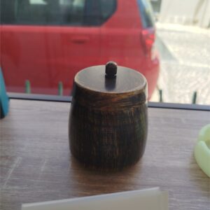 iron ashtray with lid