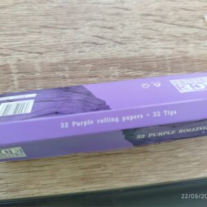 Rolling paper 110mm purple