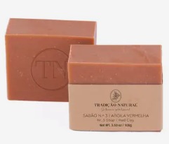 Sabonete Artesanal - Argila Vermelha