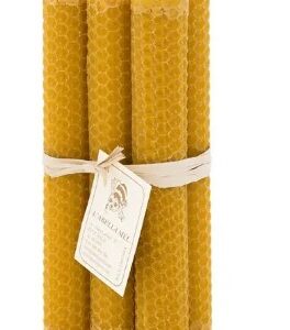 Velas de cera de abelha médias