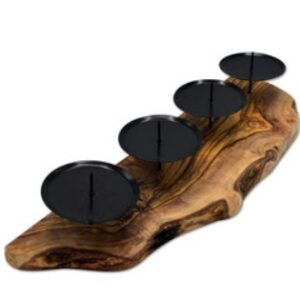 Castiçal - Placa em Madeira de Oliveira