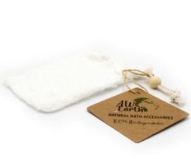 Saco de Sabão de Bambu Natural