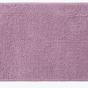 Tapete de Banho Heather Chenille com Bolas, Microfibra Super Macia e Antiderrapante