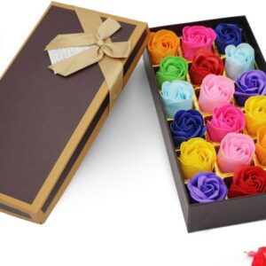 Sabonetes de Rosas Multicoloridos