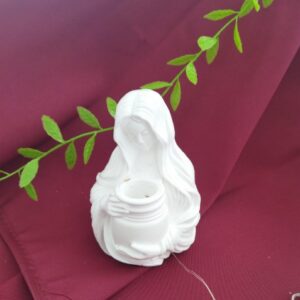 Estatueta de anjo com luz